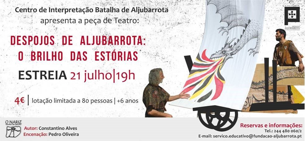 Peça "Despojos de Aljubarrota"