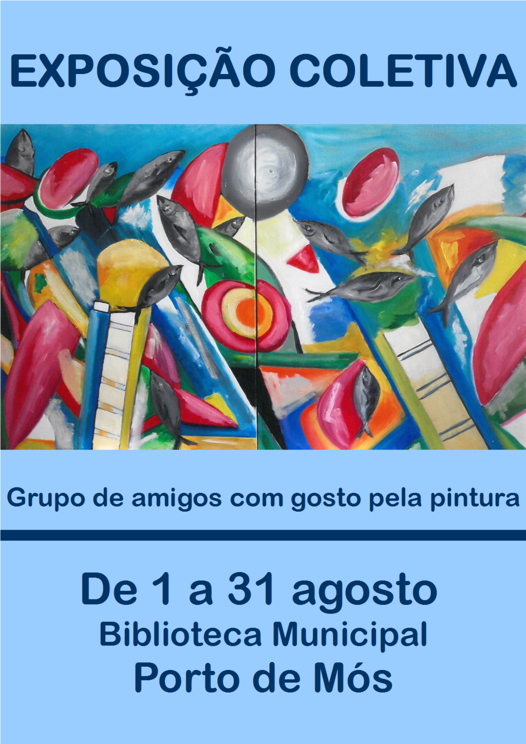 Exposição coletiva de pintura