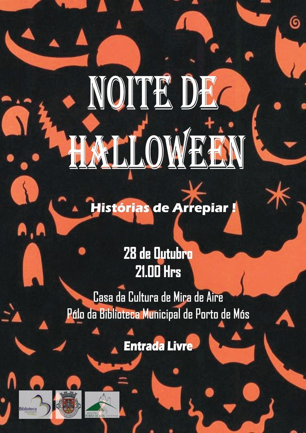 Noite de Halloween - Pólo da Biblioteca - Mira de aire