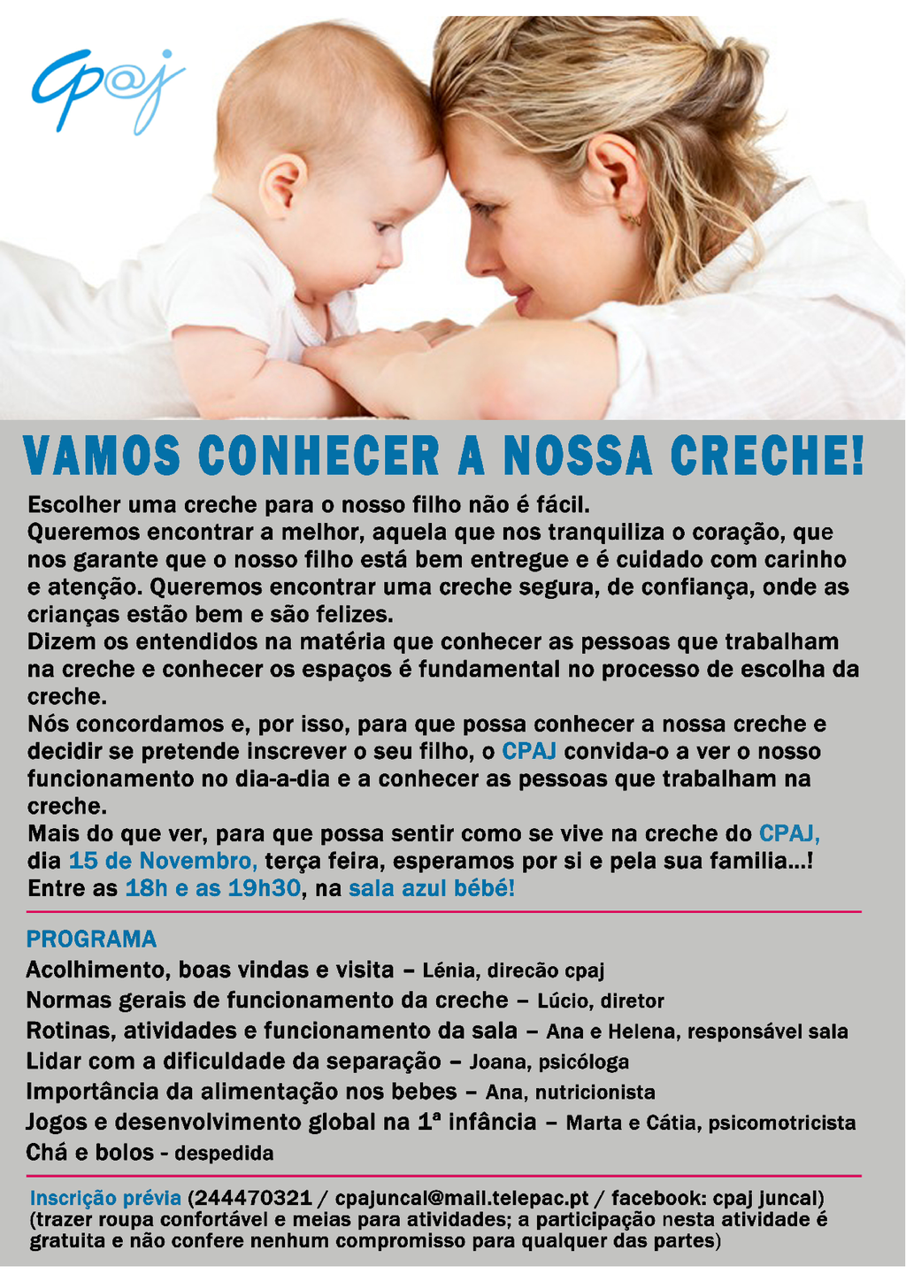 Vamos conhecer a nossa creche!