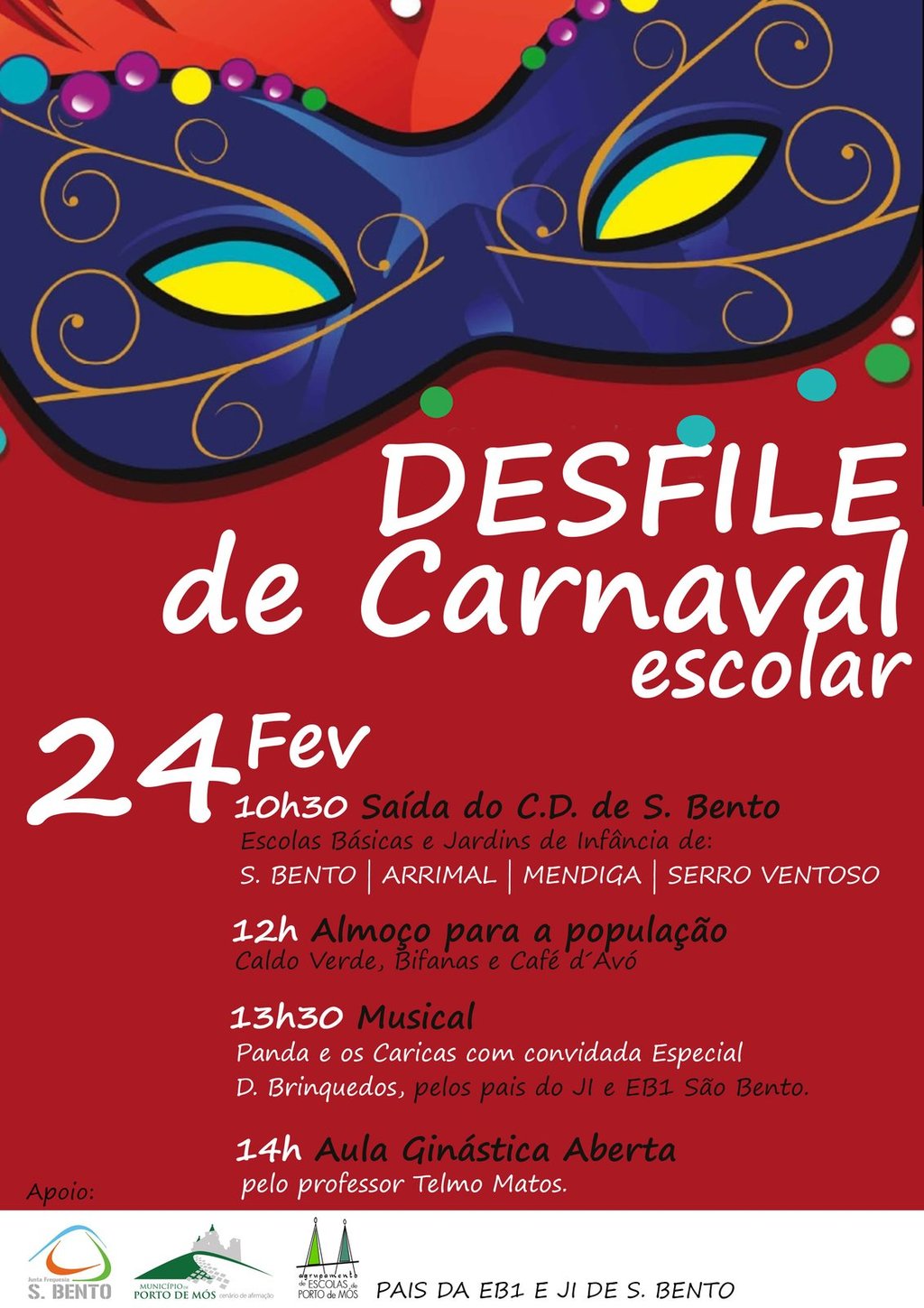 Desfile de carnaval de sao bento