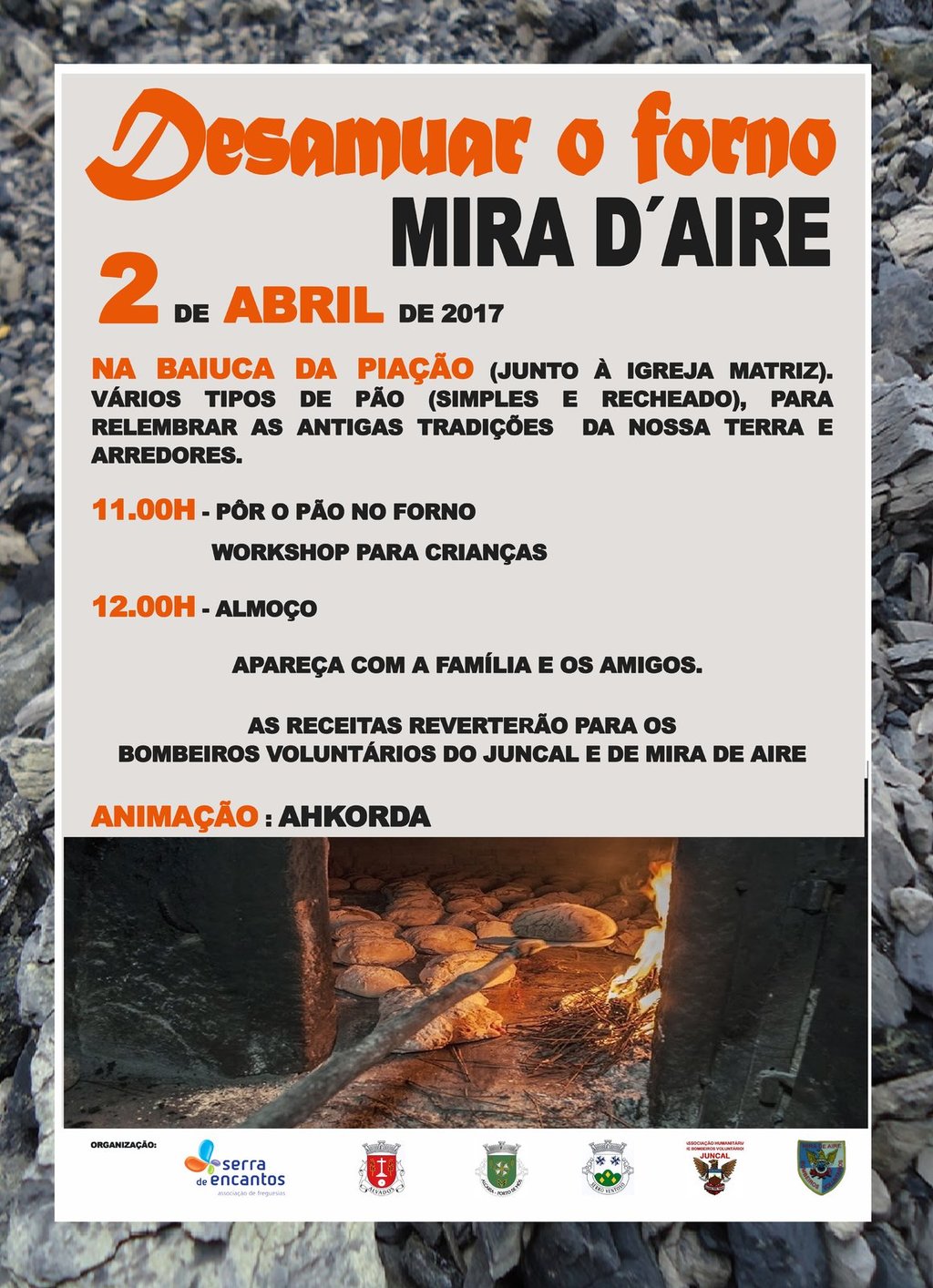 Desamuar o forno