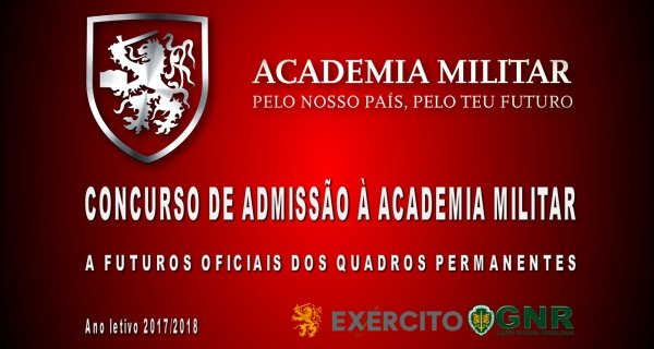 Concurso de admissão - Academia Militar