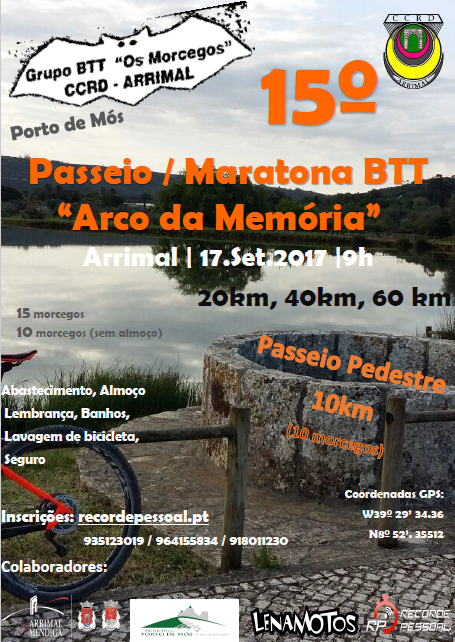 15º Passeio - Maratona de BTT O Marco da Memória