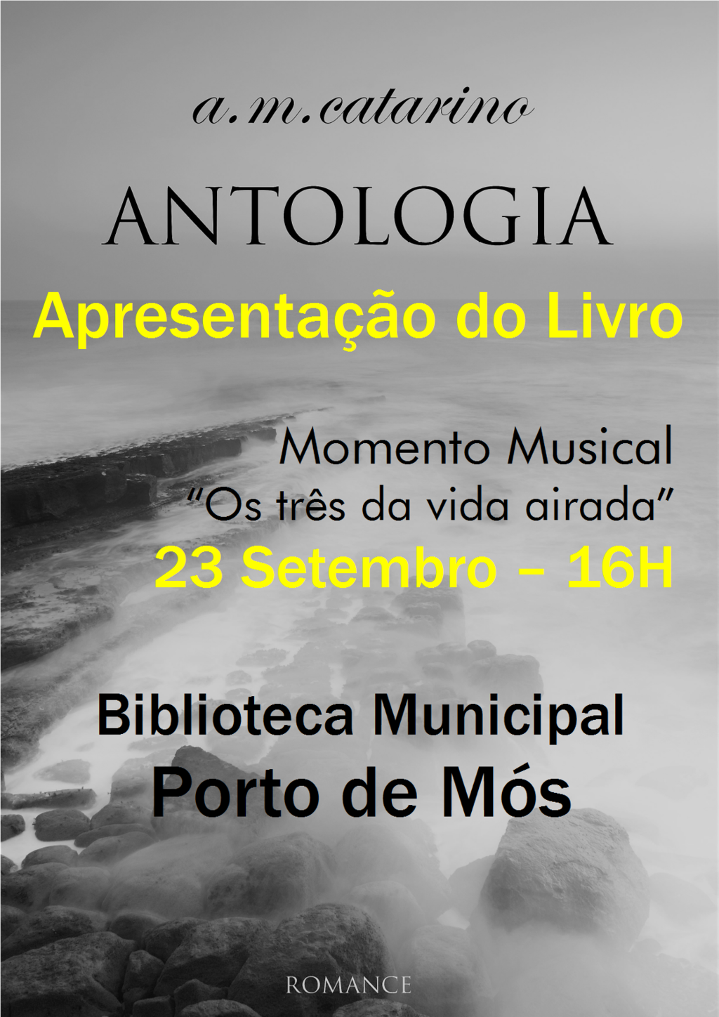 Apresentação do livro "Antologia"