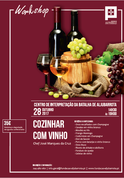 Workshop "Cozinhar com vinho"