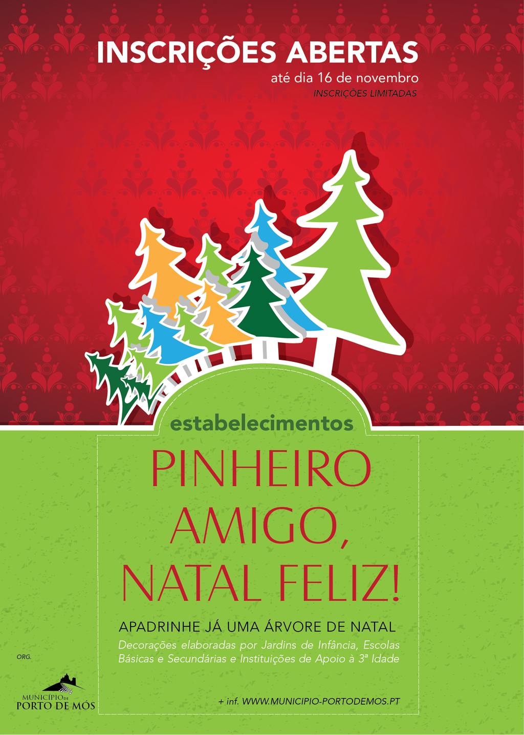 Pinheiro Amigo Natal Feliz