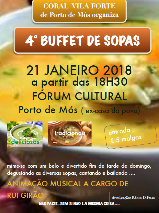 4º Buffet de Sopas