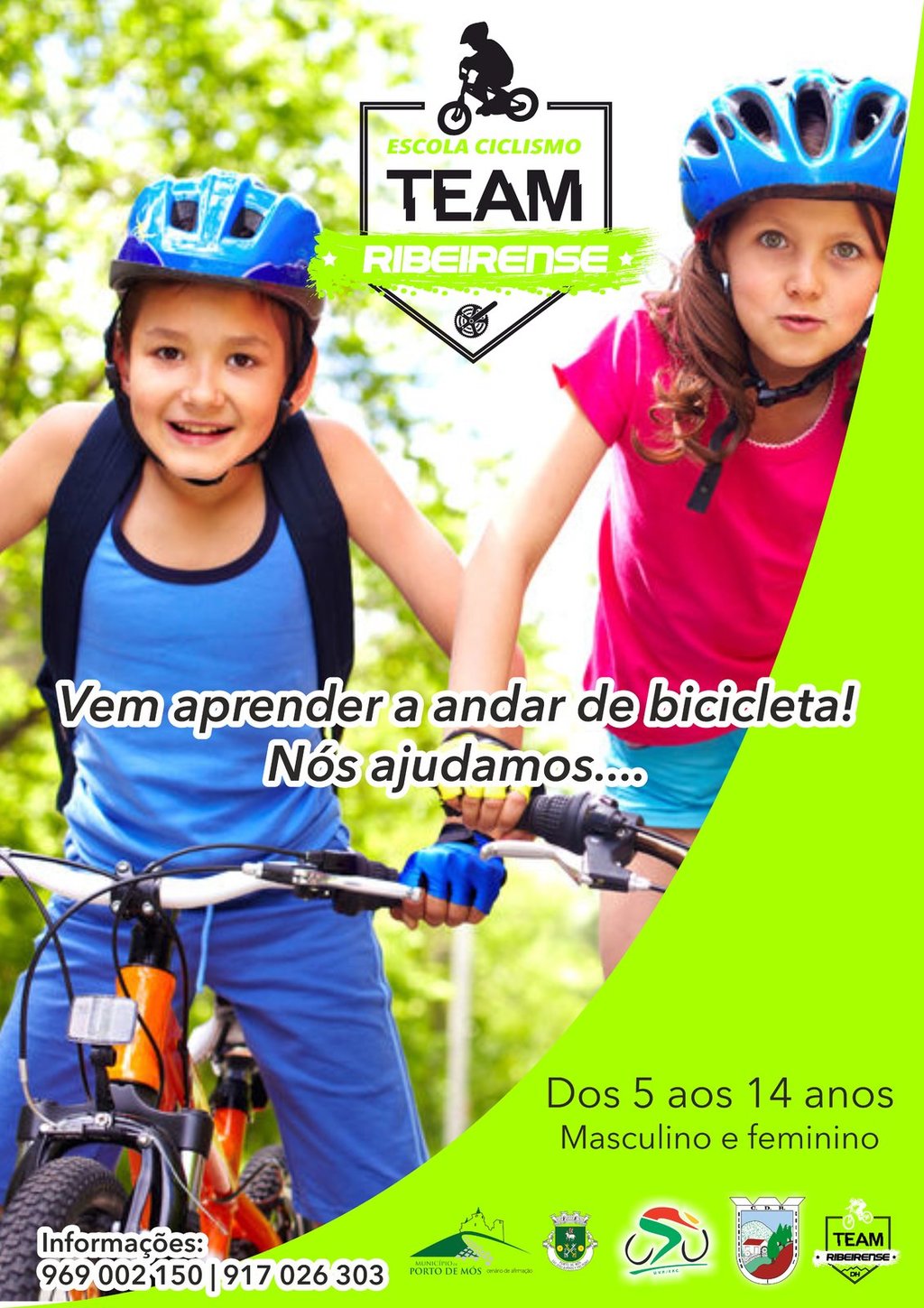 Escola de Ciclismo Team Ribeirense - Inscrições abertas
