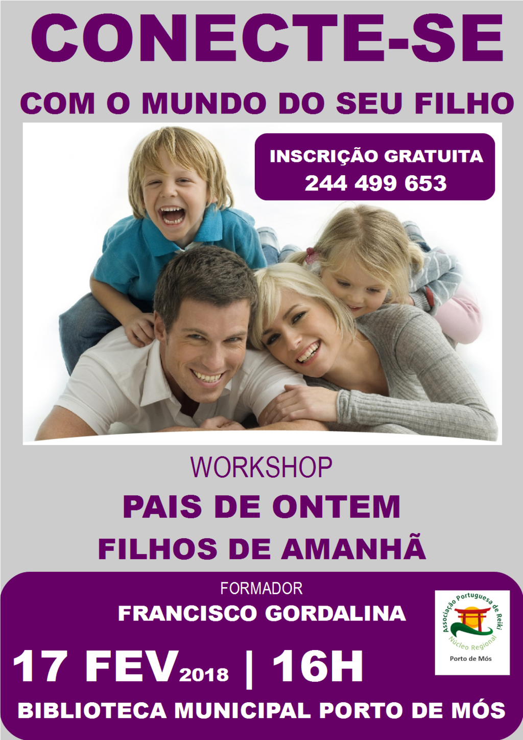 Workshop "Pais de ontem filhos de amanhã"