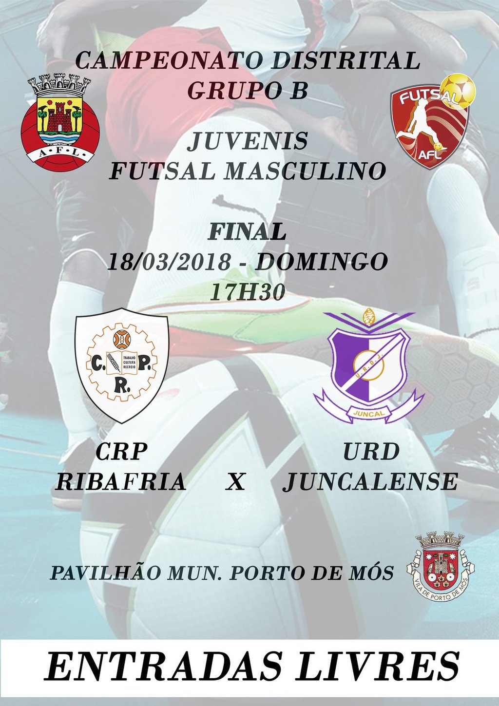 Campeonato Distrital de Futsal masculino Juvenis grupo B