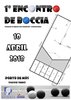 1º Encontro de Boccia
