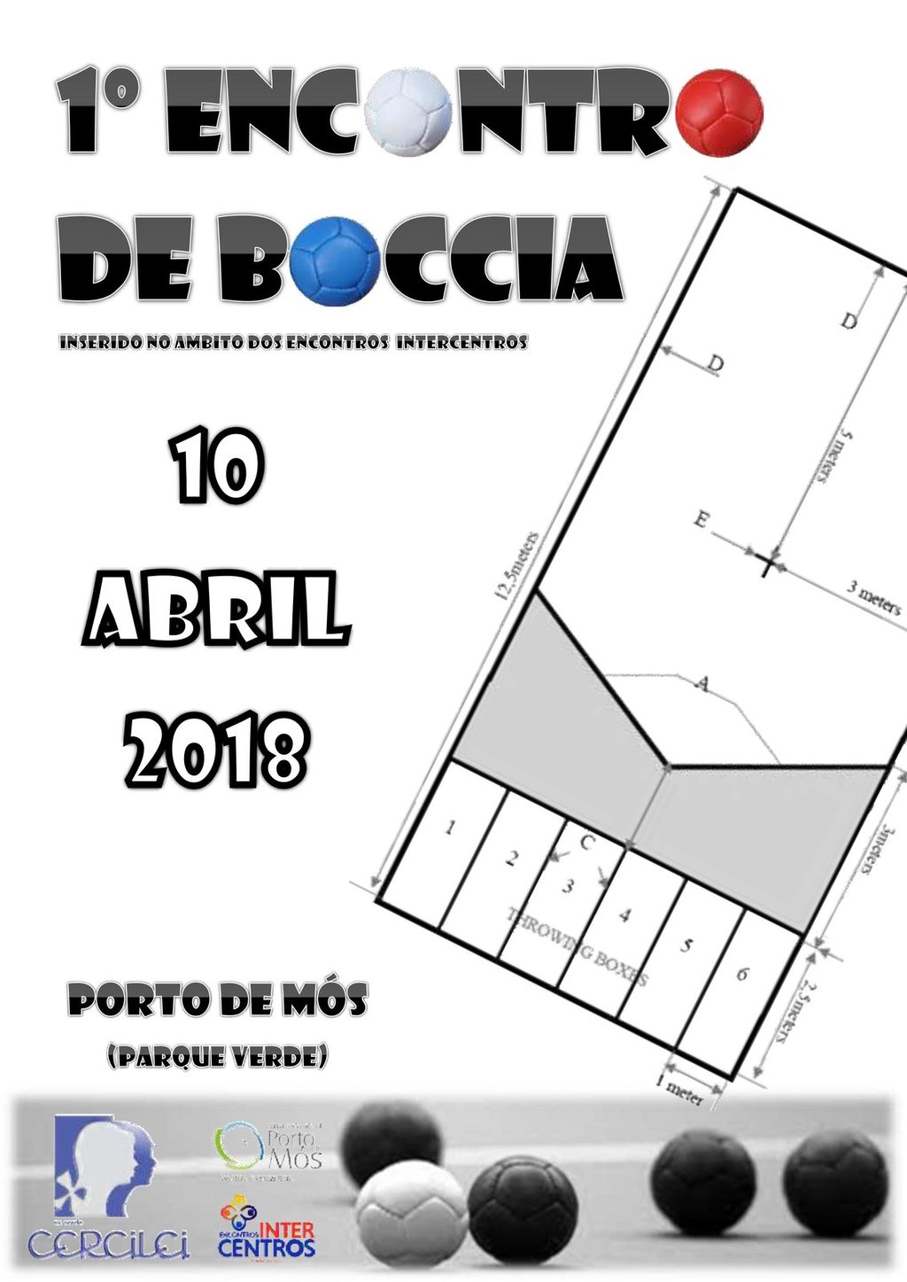 1º Encontro de Boccia