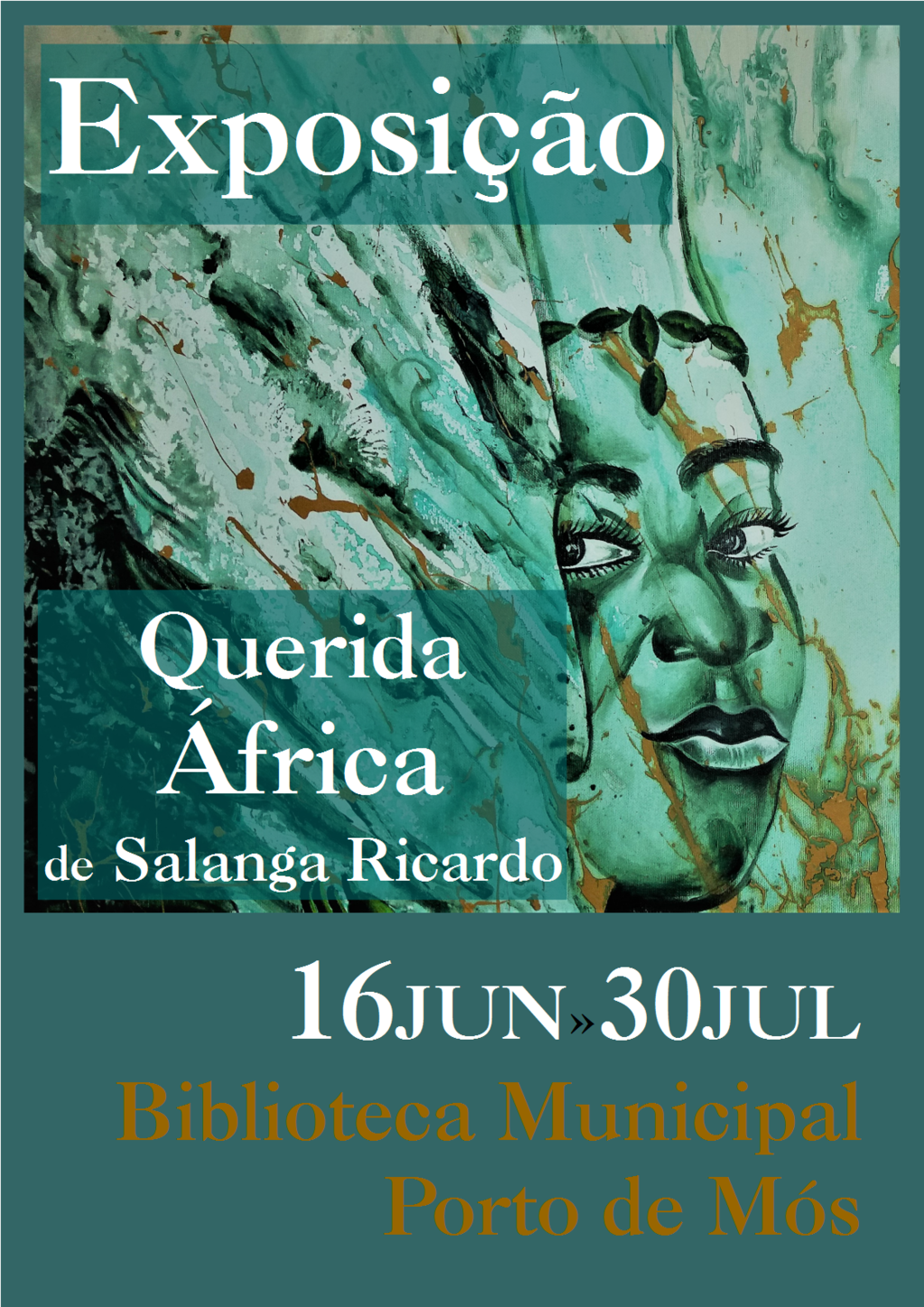 Exposição de pintura "Querida África"