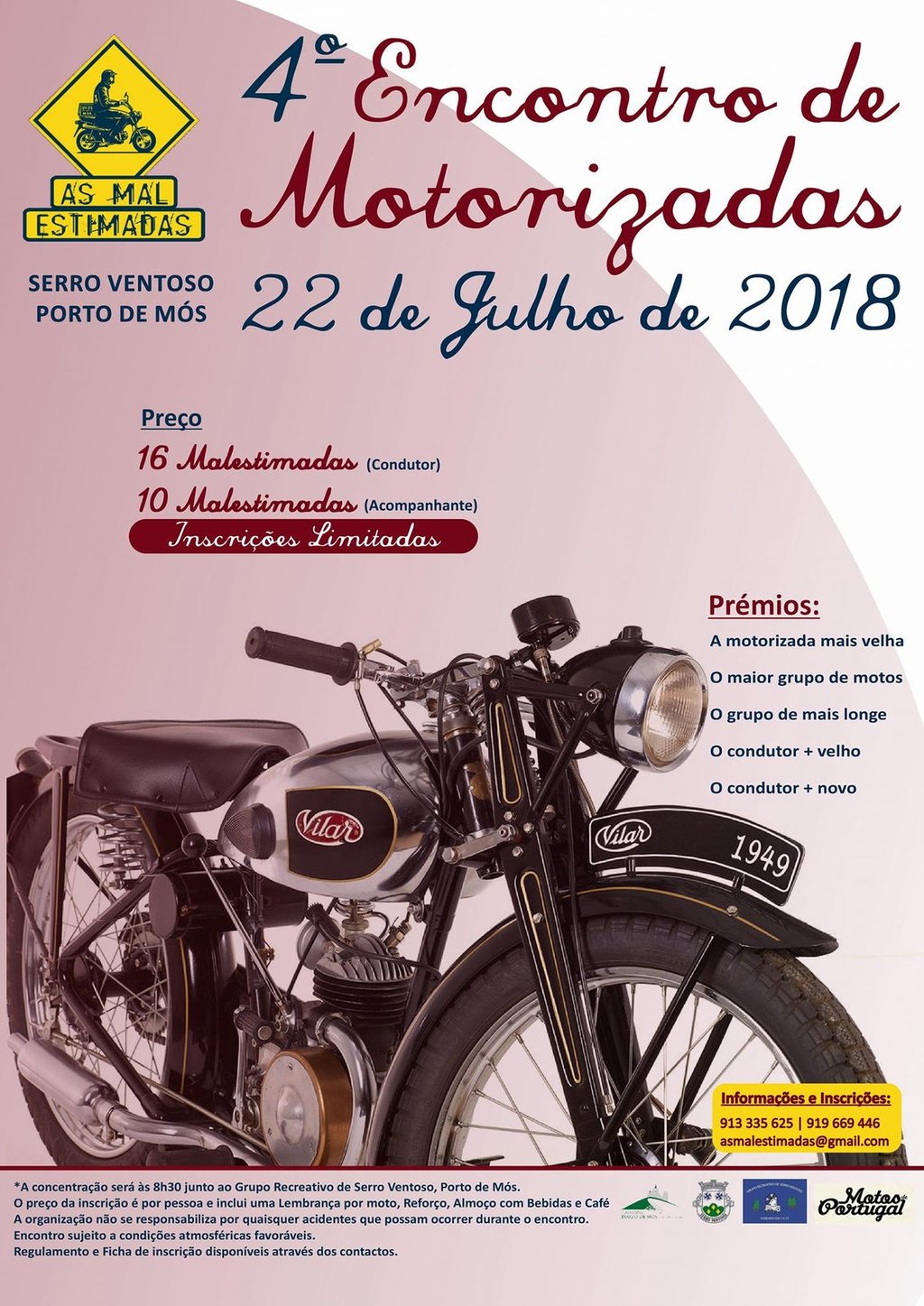 4º Encontro de Motorizadas - As mal estimadas