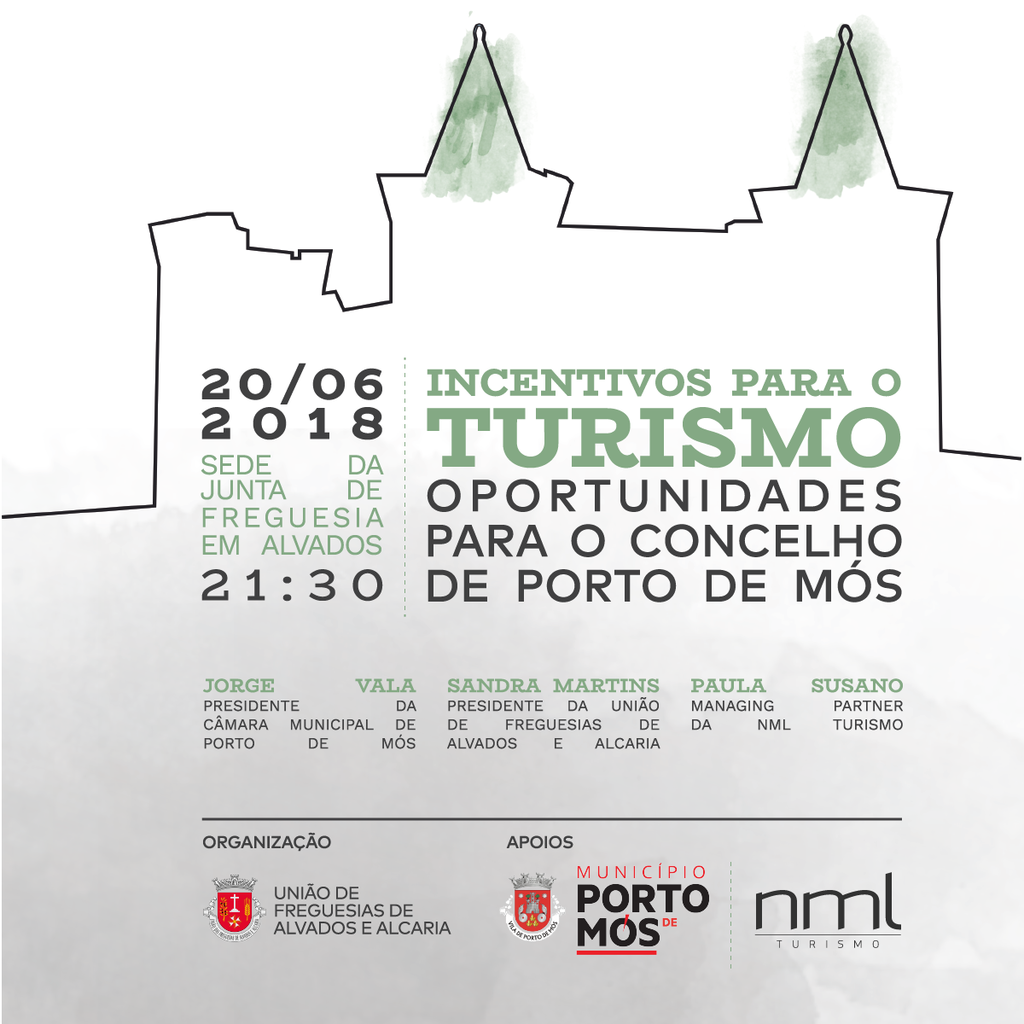 Incentivos para o Turismo - Oportunidades para o concelho de Porto de Mós