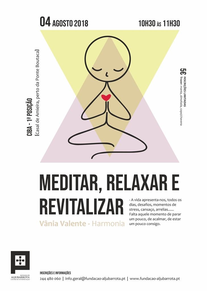 Meditar, Relaxar, Revitalizar